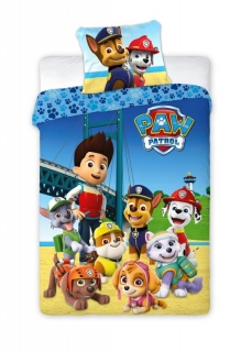 Povlečení Paw Patrol parta 140/200, 70/90